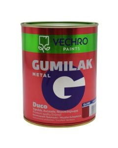 Paint for metal, Vechro Gumilak, 750ml, red 618, 14-16 m²/lt, 2-3 hours drying time