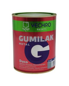 Paint for metal, Vechro Gumilak, 750ml, gray 622, 14-16 m²/lt, 2-3 hours drying time