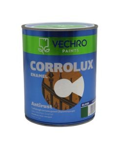 Anti-rust paint, Corrolux Enamel, 750ml, green color 632, 15-17 m²/lt, 1-3 hours drying time