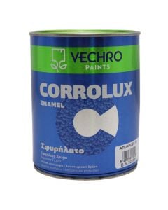 Bojë antirruxho, Corrolux Enamel, 750ml, ngjyrë blu No 50, 8 - 10 m²/lt, 10-15 minuta tharje, efekt hammer finish