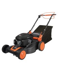 Petrol lawn mower, Dormak CR 55L, Loncin 166cc engine, 2.9 Kw, 53 mm, 30-80 mm, 55 L