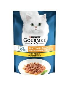 Cat food, Gourmet, Perle, 85 g, chicken