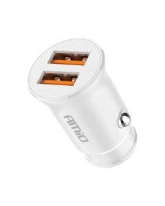 Karikues për makinë, Amio, AM-03872, 10.5 W, 2 porta USB