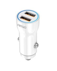 Karikues për makinë, Amio, AM-03879, 10.5 W, 2 porta USB