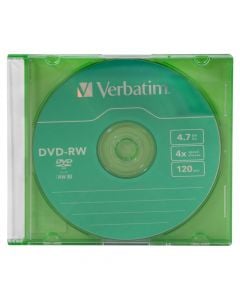 DVD-RW 4x Verbatim 4.7GB SC color