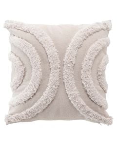 Zita decorative pillow, polycotton, natural, 40x40 cm