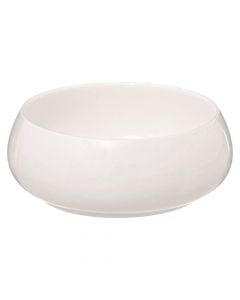 Serving bowl, porcelain, white, Dia. 15.3  x  H. 6 cm