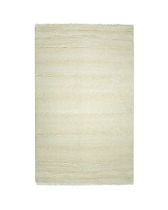 Shaggy carpet, 100% cotton, cream, 200x290 cm