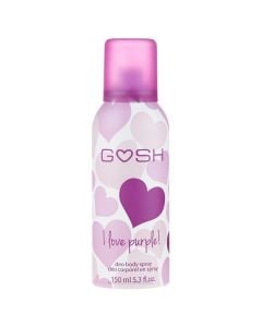 Deo spray, Gosh, I love Purple, 150 ml, 1 cope