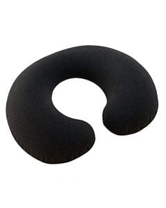 Air travel pillow, Comfort Rest, black color, polyester, 1 piece
