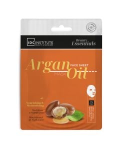 Maske per fytyren, IDC, Argan oil, ushqyes dhe hidratues, 22 gr, 1 cope