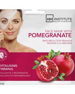 Face mask, IDC, Pomegranate, revitalizing and strengthening, 22 gr, 1 piece