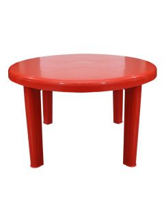 Tavoline per femije, Mini Roma, e kuqe, 89x89x50 cm, polipropilen, 1 cope