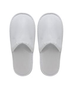 Hotel slippers, white, 1 pair