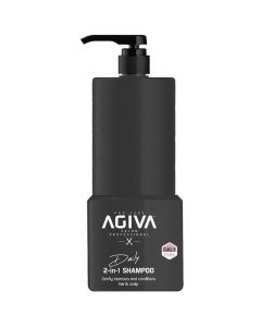 Shampo dhe zbutes per floket, Agiva, 2 ne 1, 800 ml, 1 cope