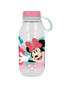 Bottle for children, Minnie Mouse, plastic/silicone, 460 ml, mixed, 1 piece