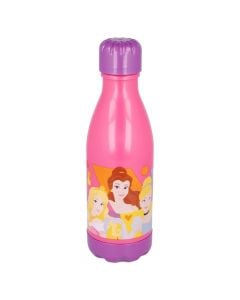 Baby bottle, Princess, plastic, 560 cm, pink, 1 piece