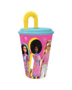 Children's sippy cups, Barbie, plastic, 430 ml, mixed, 1 piece