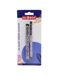 Ink pen + mechanical pencil, Globox, 0.7 mm, 1 pack