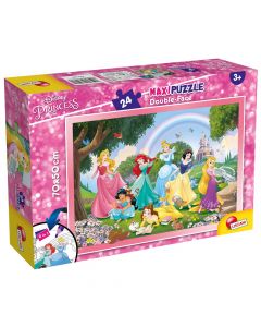 Puzzle për fëmijë, Princess, 24 pjesë, 50x35 cm, +3 vjec, 1 copë