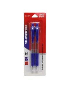 Pen, Press gel pens, 0.7 mm, blue, 1 pack