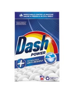 Powder detergent for clothes, Dash, 86 washes, 4.3 kg, 1 piece