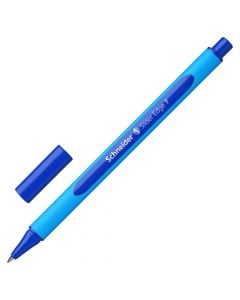 Pen, Schneider, slider EDGE F, blue, 2003, 1 piece