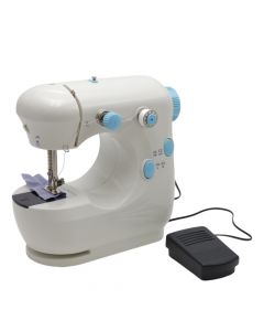 Sewing machine, with two speeds, 20x18x10 cm, white, 1 piece