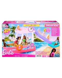 Lodër për fëmijë, Barbie, Dream Boat, 110x40 cm, plastike, mikse, +3 vjec, 1 copë