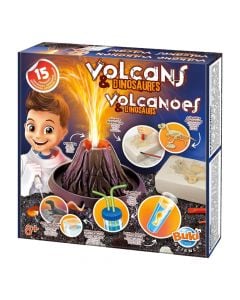 Children's toy, Buki, Volcanoes and Dinosaurs, +8 years, 1 piece