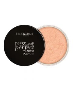 Pudër, Deborah, Dress me perfect loose powder, 01, Light pink, 25 gr, 1 copë