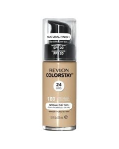 Liquid foundation, Revlon, Colorstay, Longwear Makeup, normal/dry skin, Sand Beige 180, spf 20, 1 piece