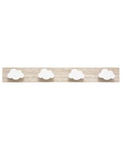 Clothes hanger for children, Cloud, MDF, 55x4.5x7 cm, 1 piece