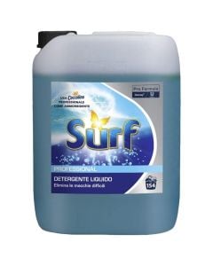 Liquid detergent for washing machines, Surf, Professional, 10 liters, 133 washes, 1 piece