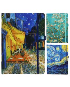 Notepad, Van Gogh, A4, 160 sheets, mixed, 1 piece