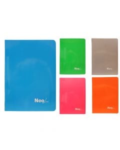 Lined notebook, A5, 52 sheets, mixed, 1 piece