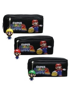 Pencil case, Super Mario 2, mixed, 1 piece