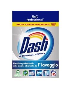 Detergent powder for clothes, Dash regular, 150 washes, 1 piece