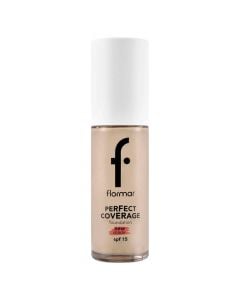 Fondatinë, Flormar, Perfect, 130 light beige, spf 15, 1 copë