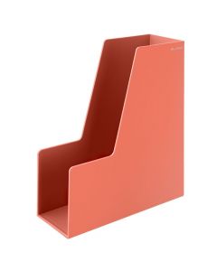 Mbajtese dokumentash, Deli, plastike, vertikale, 24.9x9.1x30.9 cm, roze, 1 cope