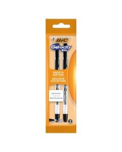 Pen, BIC, Gelocity Stic, black, 1 pack