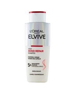 Hair shampoo, Elvive, L'Oreal, damaged hair, 200 ml, 1 piece