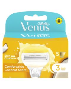 Koka zëvendësuese, Gillette, Venus, coconut, 3 copë, 1 pako