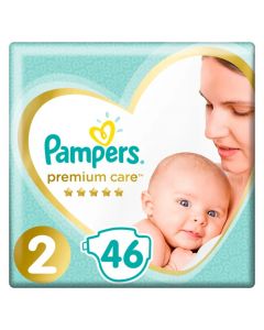 Pampers for children, Premium Care 2, 4-8 kg, 46 pieces