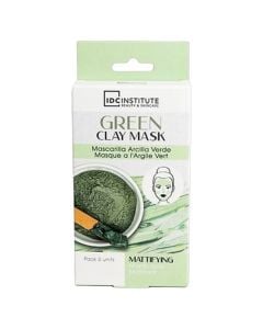 Mask for deep facial cleansing, IDC Institute, with clay, 3x7 gr, 1 pack