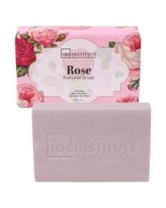 Solid natural soap, IDC Institute, Rose, 100 gr, 1 piece