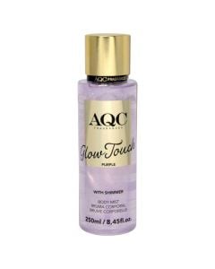 Body spray, AQC Cosmetic, Glow Touch, Purple, 250 ml, 1 piece