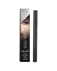 Double eye brush, Magic Studio, eyeliner/winged eyeliner, 1 piece