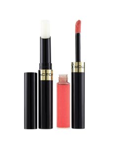 Set buzëkuq i lëngshëm dhe balsam hidratues, 370 Always Extravagant, 2-step Long Lasting, Max Factor, plastikë, 1 pako