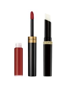 Set buzëkuq i lëngshëm dhe balsam hidratues, 110 Passionate, 2-step Long Lasting, Max Factor, plastikë, 1 pako